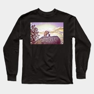 FRACTAL WOLF Long Sleeve T-Shirt